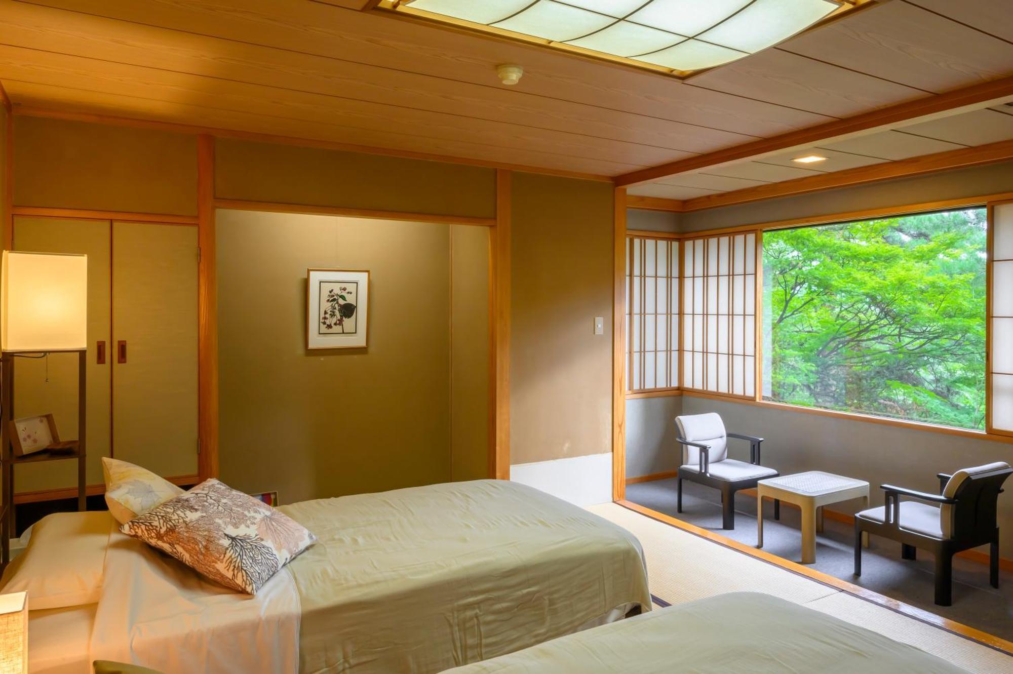 Senkeien Tsukioka Hotel Kaminoyama Dış mekan fotoğraf