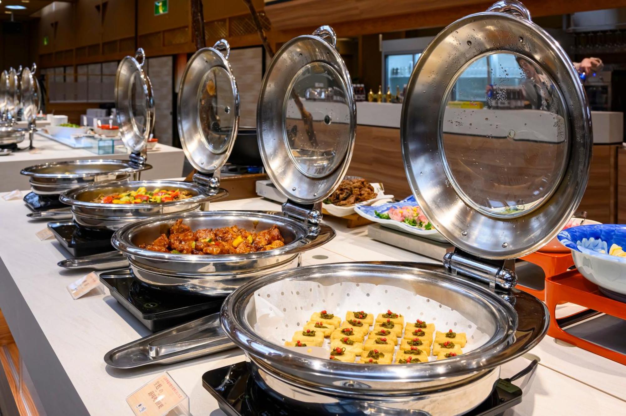 Senkeien Tsukioka Hotel Kaminoyama Dış mekan fotoğraf