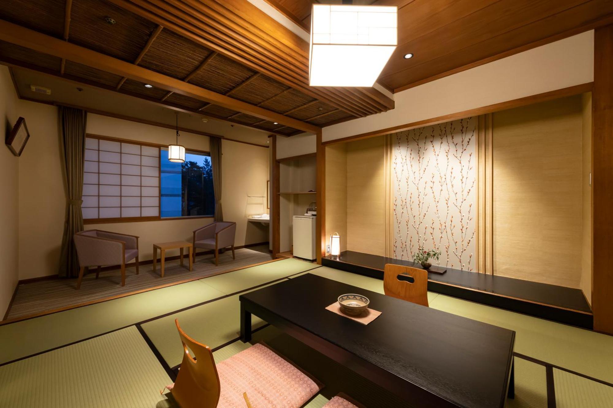 Senkeien Tsukioka Hotel Kaminoyama Dış mekan fotoğraf