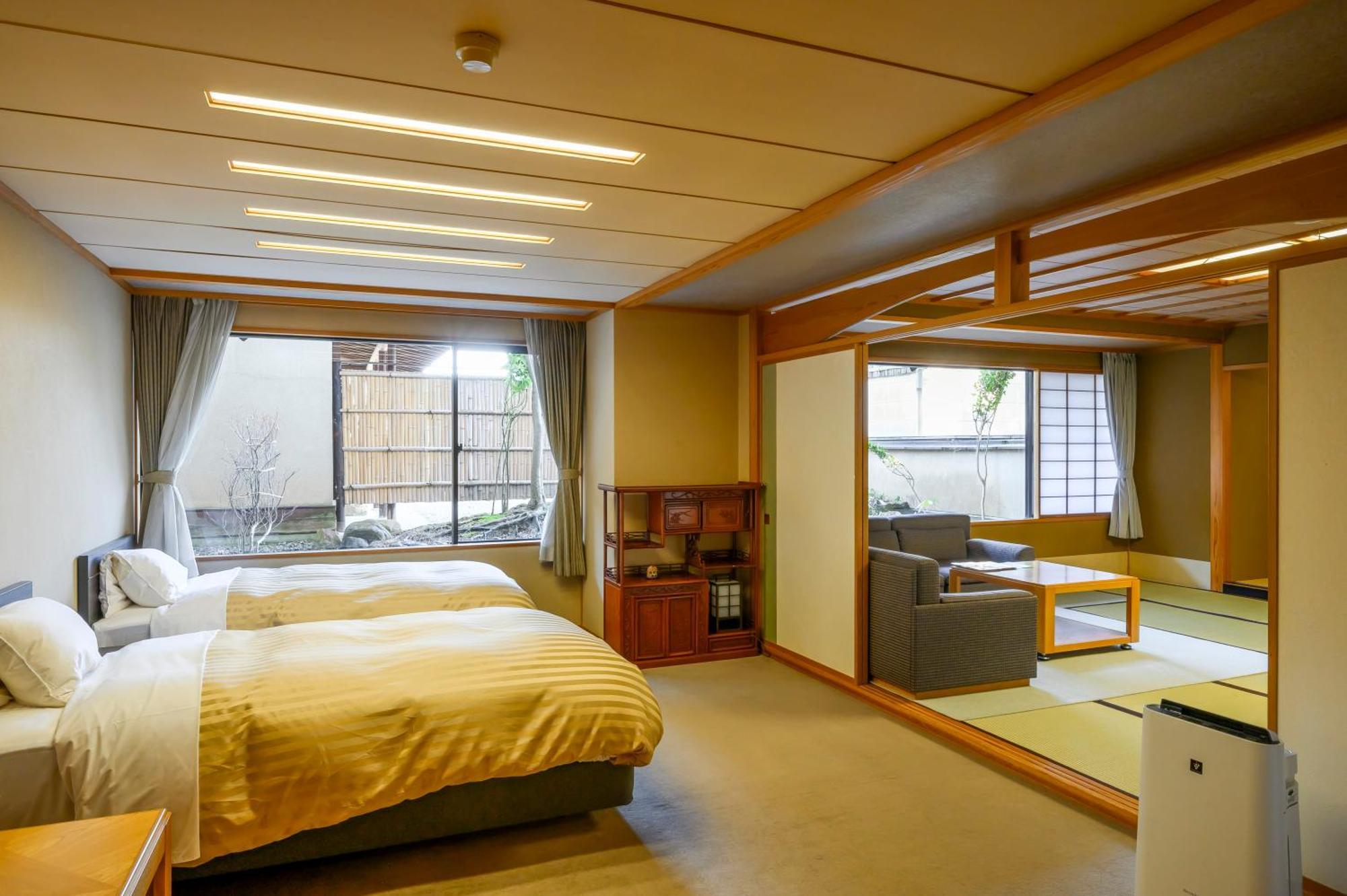 Senkeien Tsukioka Hotel Kaminoyama Dış mekan fotoğraf